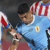 Hasil Uruguay vs Paraguay: Skor 0-0