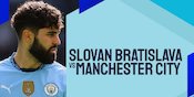 Link Live Streaming Slovan Bratislava vs Manchester City - Liga Champions