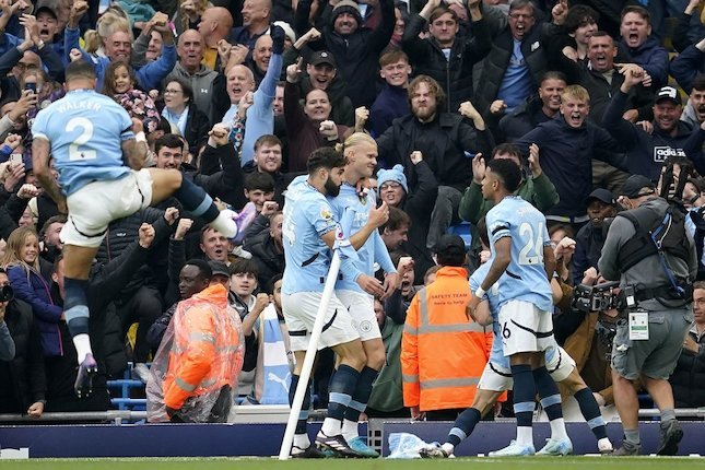 Babak Pertama Manchester City vs Arsenal