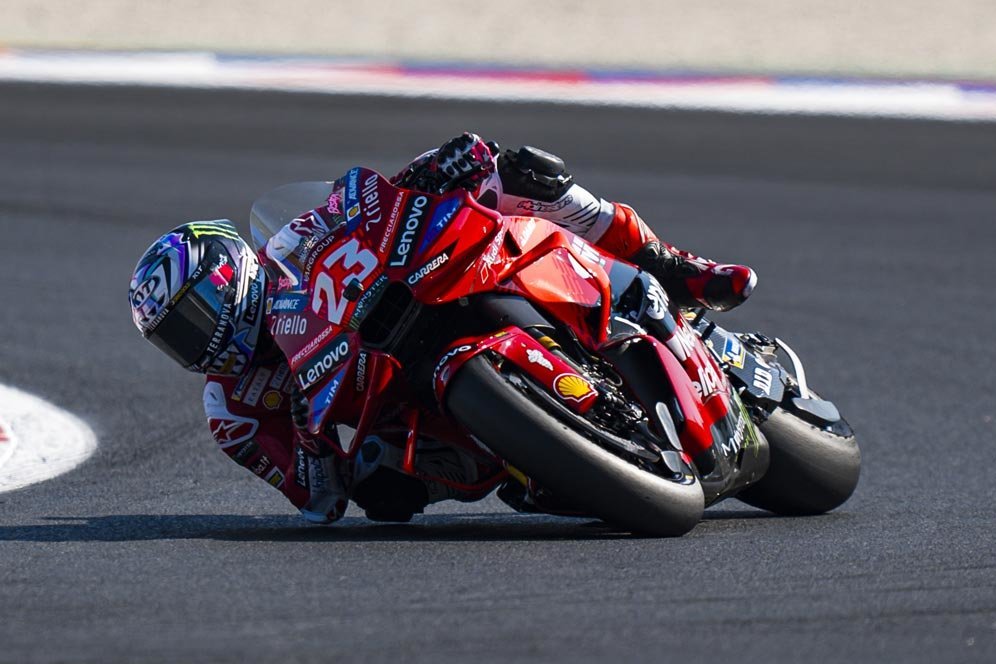 Hasil Latihan MotoGP Mandalika 2024: Enea Bastianini Pecahkan Rekor Lap, Ducati Kuasai 5 Besar Hasil Latihan MotoGP Mandalika 2024: Enea Bastianini Pecahkan Rekor Lap, Ducati Kuasai 5 Besar