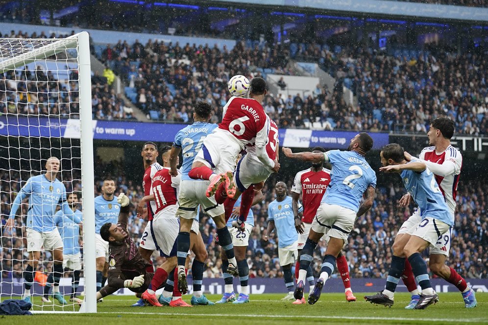 Hasil Manchester City vs Arsenal: Skor 2-2