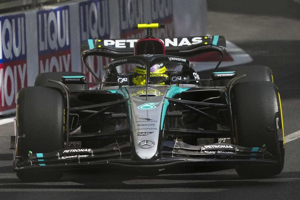 Hasil FP1 Formula 1 GP Las Vegas 2024: Lewis Hamilton dan George Russell Berkuasa