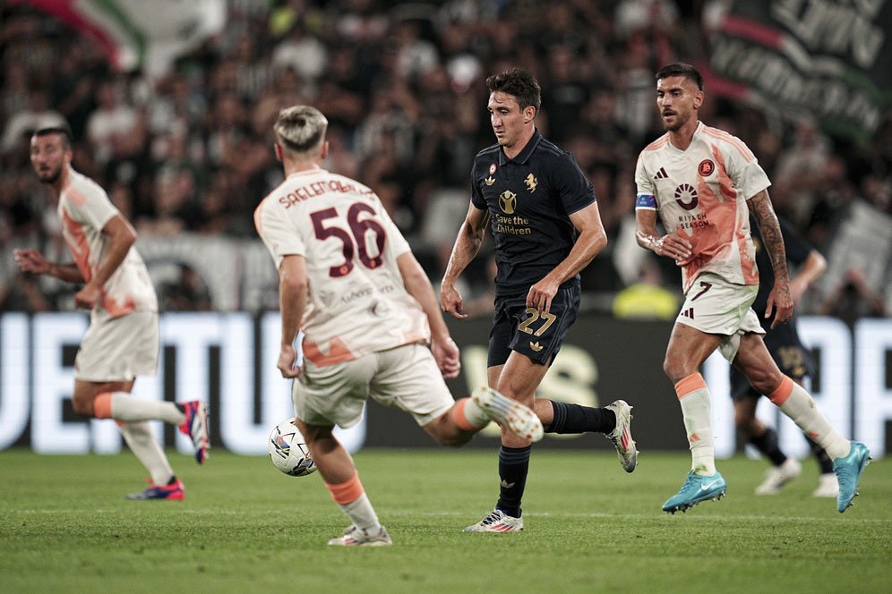 Rapor Pemain Roma di Markas Juventus: Mancini Solid, Dovbyk Mati Kutu