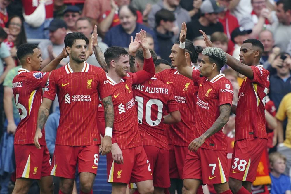 Jadwal dan Live Streaming Liverpool Hari Ini, Kamis 26 September 2024: Home vs West Ham