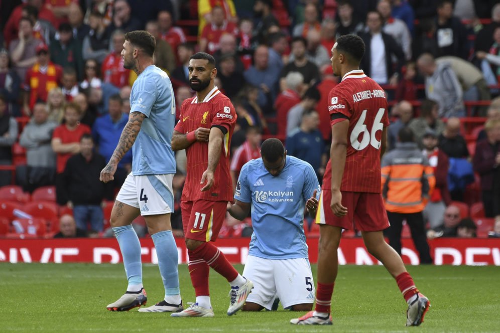 Rapor Pemain Liverpool saat Dikangkangi Nottingham Forest di Anfield: Robertson, Szoboszlai, Salah 4 Rapor Pemain Liverpool saat Dikangkangi Nottingham Forest di Anfield: Robertson, Szoboszlai, Salah 4