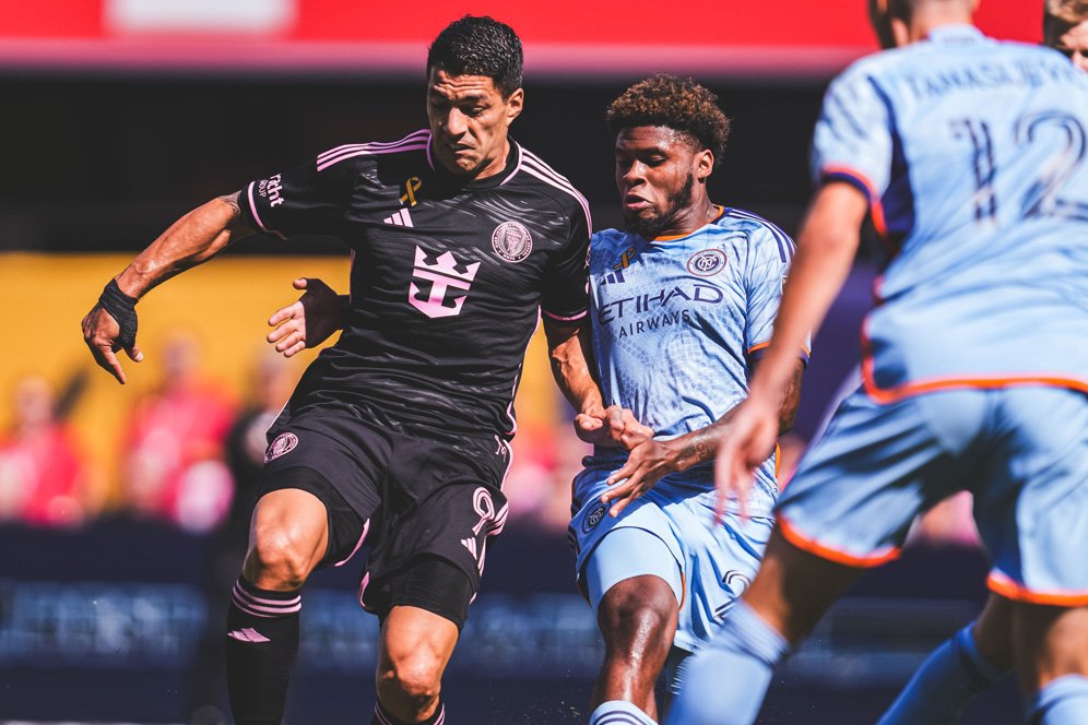 Hasil New York City vs Inter Miami: Suarez dan Messi Buntu, Skor 1-1