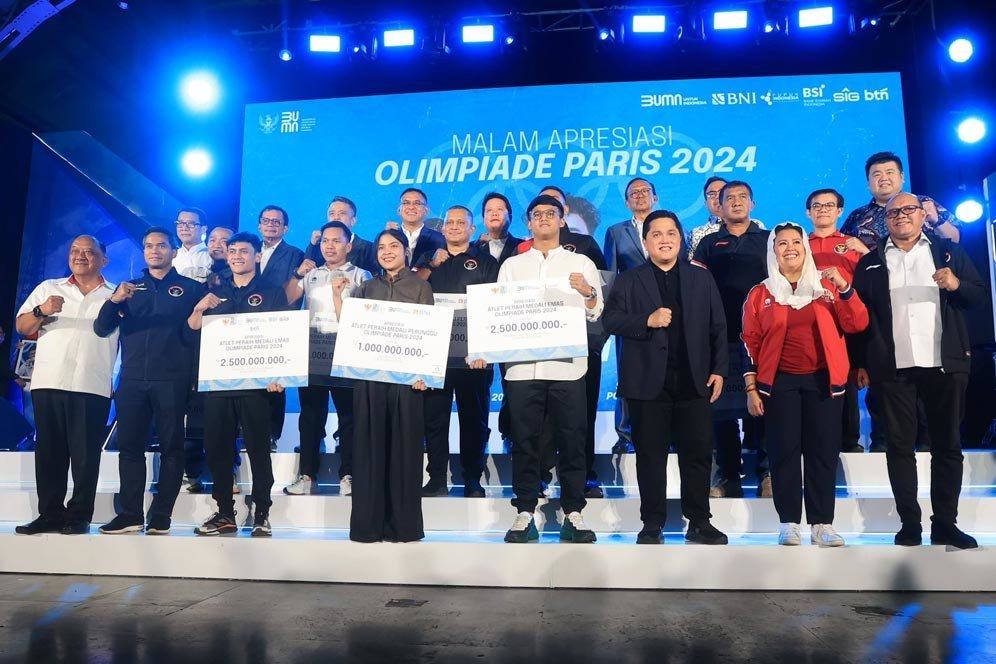 Video: 3 Atlet Peraih Medali Olimpiade Paris 2024 Resmi Dapatkan Bonus Total Rp6 Miliar