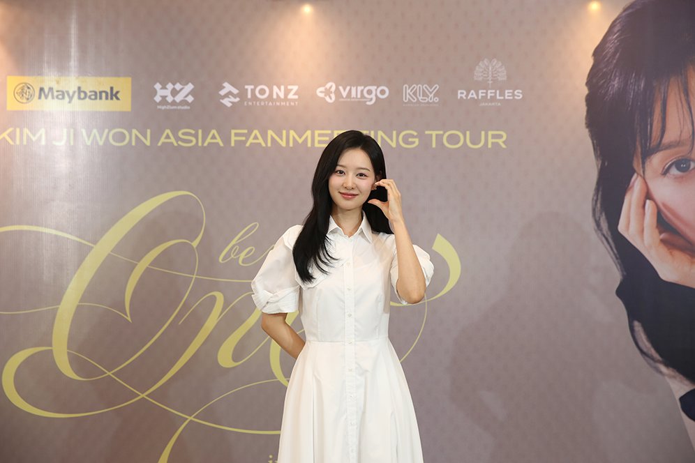 Press Conference Kim Ji Won 1st Fan Meeting Tour (Be My One) in Jakarta, Sudah Siap Bertemu Fans Jakarta