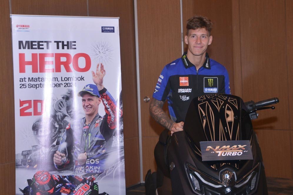 Fabio Quartararo Takjub Dukungan Fans Indonesia, Bikin Selalu Semangat Balapan di MotoGP Mandalika