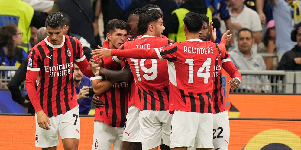 Rapor Pemain AC Milan Saat Bungkam Inter Milan 2-1: Gabbia Sang Penentu, Reijnders Menyala Abangku!