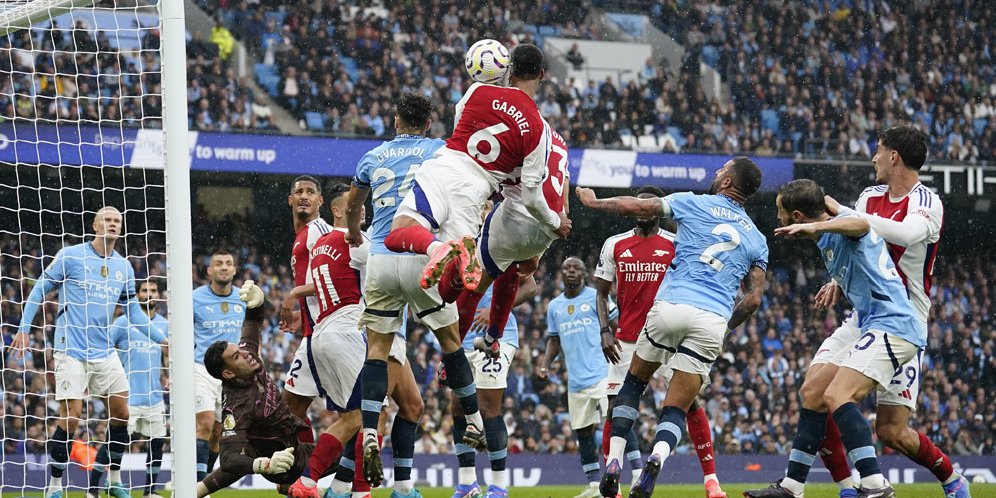 Hasil Manchester City vs Arsenal: Skor 2-2