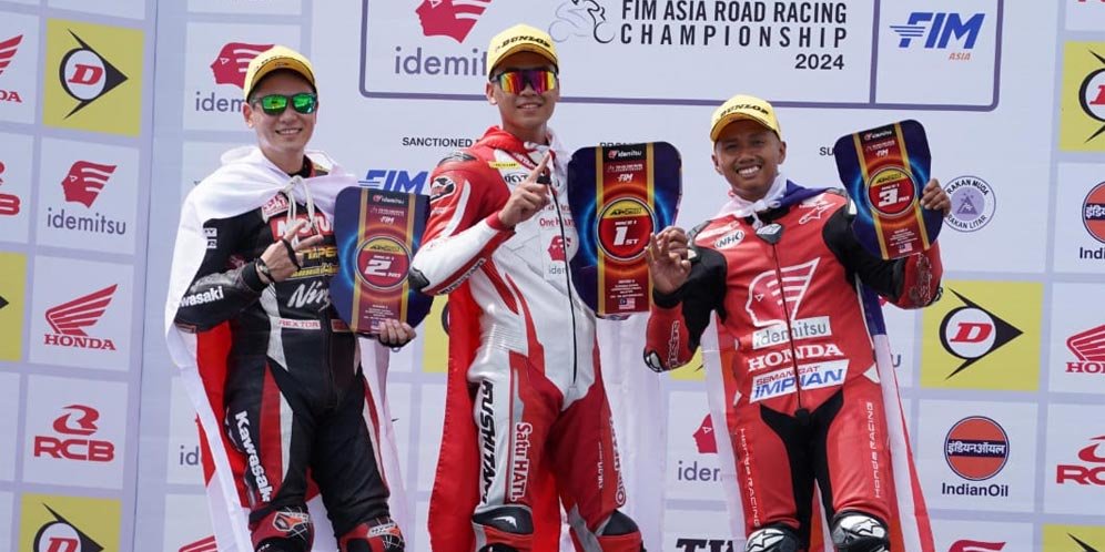 Indonesia Raya! Herjun Atna Firdaus Sukses Menangi Race 1 AP250 di ARRC Malaysia 2024