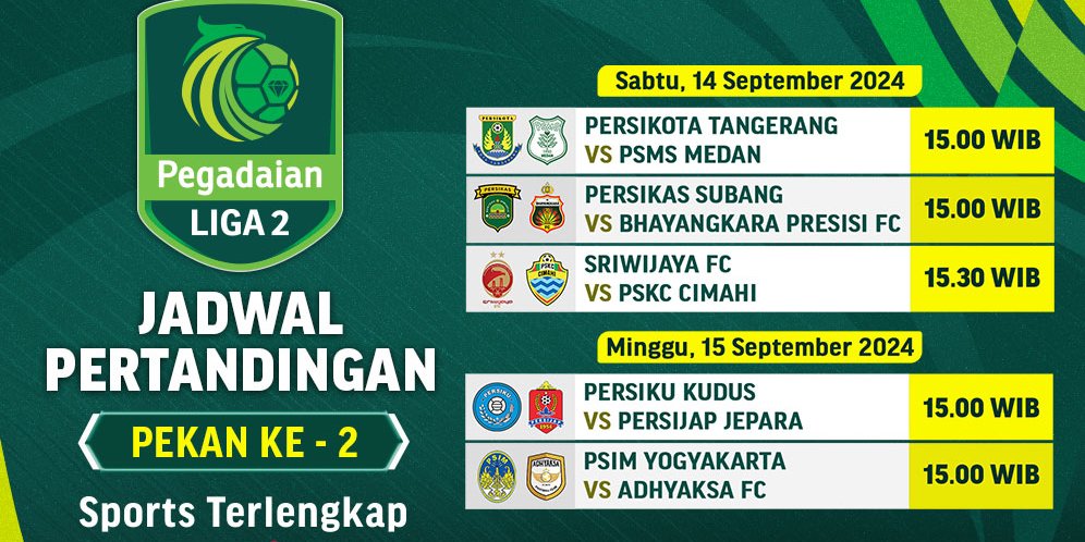 Jadwal dan Link Live Streaming BRI Liga 1 2024/25 Pekan Kelima di Vidio