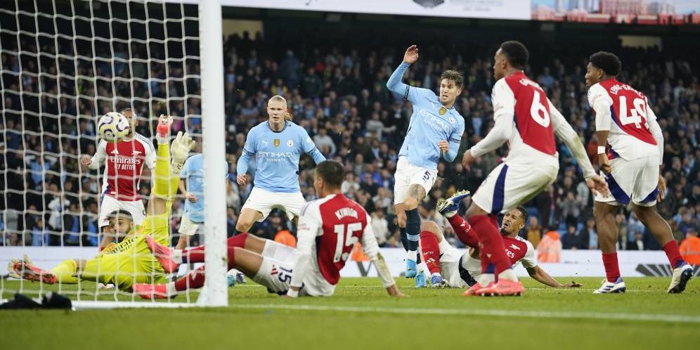 Statistik Menarik dari Manchester City vs Arsenal: Erling Haaland Cetak Gol ke-100