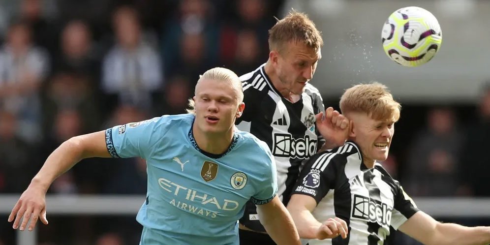 Hasil Newcastle United vs Manchester City: Skor 1-1