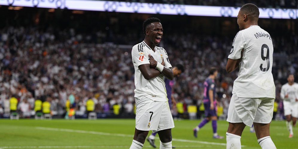 Rapor Pemain Real Madrid saat Comeback vs Espanyol: Vinicius Masuk dan Jadi Pembeda