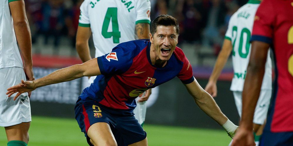 Man of the Match Barcelona vs Getafe: Robert Lewandowski