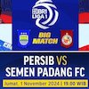Siaran Langsung BRI Liga 1: Persib vs Semen Padang Pekan Ini di Vidio Siaran Langsung BRI Liga 1: Persib vs Semen Padang Pekan Ini di Vidio