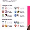 Jadwal dan Link Siaran Langsung Pertandingan Liga Inggris 2024/25 Matchweek 9 di Vidio Jadwal dan Link Siaran Langsung Pertandingan Liga Inggris 2024/25 Matchweek 9 di Vidio