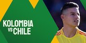 Link Live Streaming Kolombia vs Chile - Kualifikasi Piala Dunia 2026