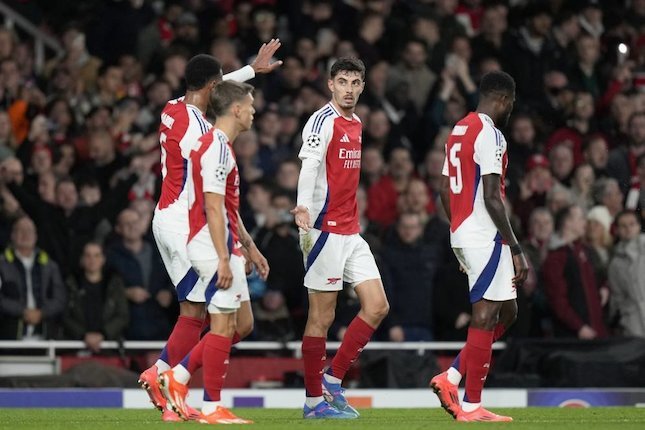 Debut Manis Mikel Merino di Arsenal, Catat Kemenangan - Bola.net