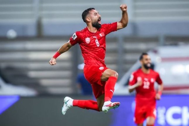 Selebrasi Mohamed Marhoon usai membobol gawang Timnas Indonesia di Kualifikasi Piala Dunia 2026 Zona Asia (c) Dok. AFC