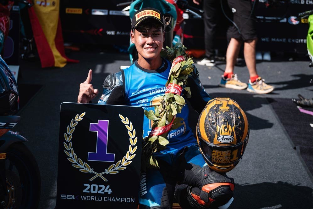 Yamaha Indonesia Apresiasi Gelar Dunia Aldi Satya Mahendra di WorldSSP300 2024: Dari Menegangkan Jadi Membanggakan! Yamaha Indonesia Apresiasi Gelar Dunia Aldi Satya Mahendra di WorldSSP300 2024: Dari Menegangkan Jadi Membanggakan!