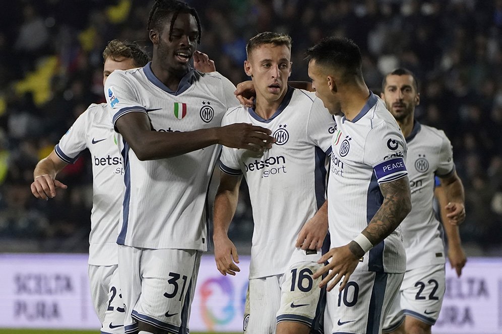 Rekap Hasil Serie A Hari Ini: Inter Hajar Empoli, Juventus Ditahan Parma, dan Venezia Bangkit tanpa Jay Idzes