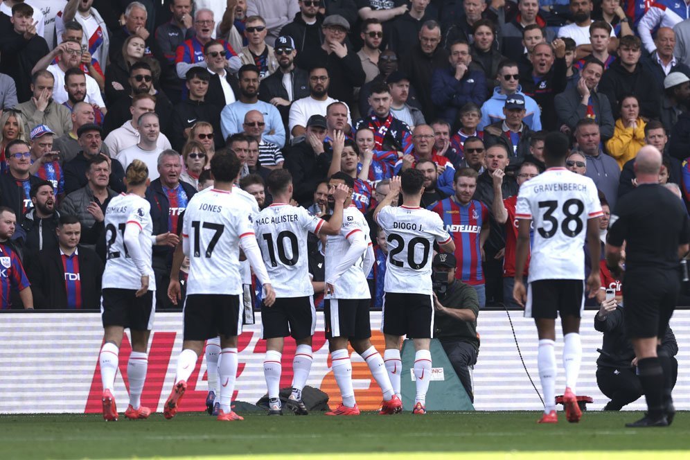 slot akun pro italia Hasil Crystal Palace vs Liverpool: Skor 0-1