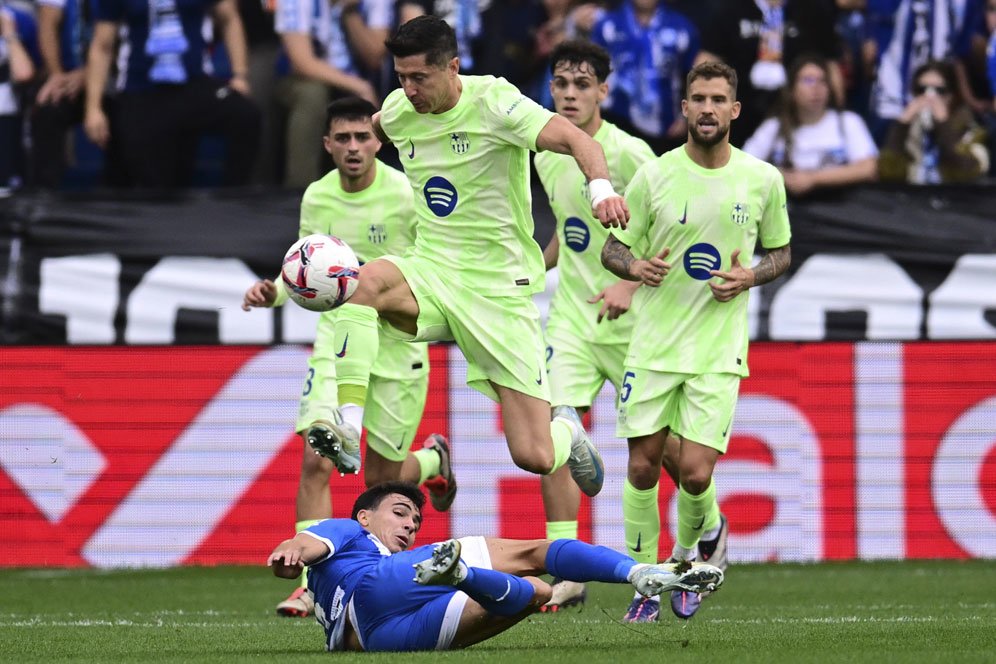 Man of the Match Alaves vs Barcelona: Robert Lewandowski