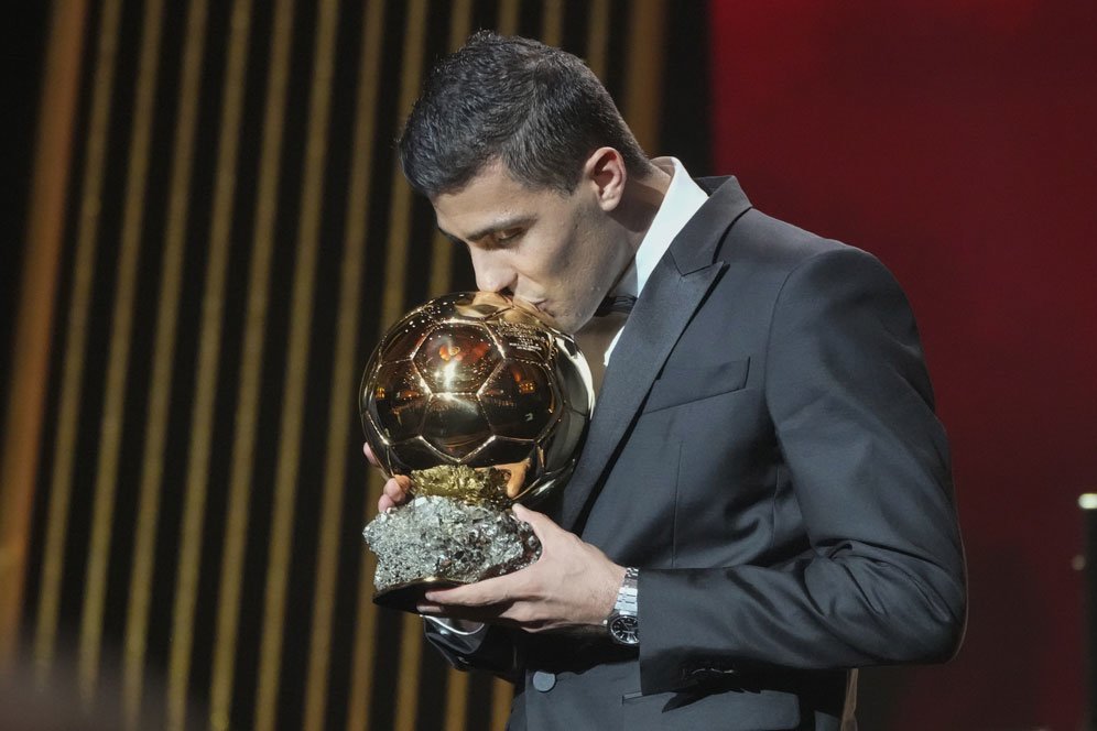 Rodri Ungkap Kunci Kesuksesannya Kalahkan Vinicius Junior di Ballon d'Or 2024