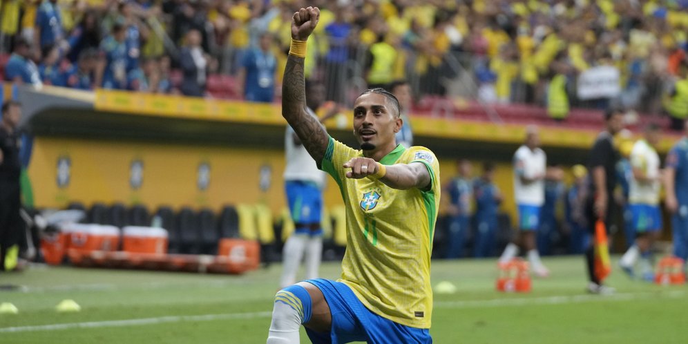 Brasil vs Peru: Raphinha Pimpin Pesta Gol Selecao
