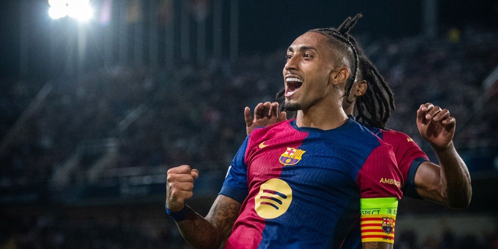 Man of the Match Barcelona vs Young Boys: Raphinha - Bola.net