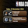 Jadwal Live Streaming Pertandingan Pekan 1 NBA Cup 2024/2025 di Vidio, 13-16 November 2024 Jadwal Live Streaming Pertandingan Pekan 1 NBA Cup 2024/2025 di Vidio, 13-16 November 2024