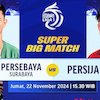 Live Streaming Big Match BRI Liga 1: Persebaya vs Persija Pekan ke-11 di Vidio Live Streaming Big Match BRI Liga 1: Persebaya vs Persija Pekan ke-11 di Vidio