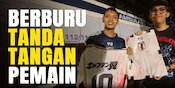 Hujan Bukan Penghalang, Fans Timnas Jepang Antusias Berburu Tanda Tangan Pemain di Jakarta