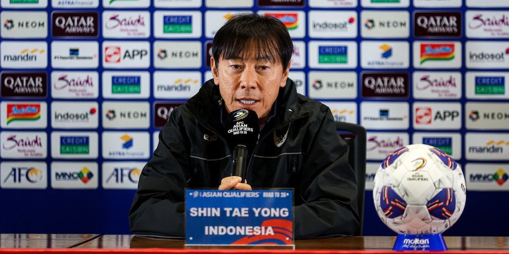 Shin Tae-yong: Timnas Saudi Lebih Kuat, Tapi Kami Siap Berjuang