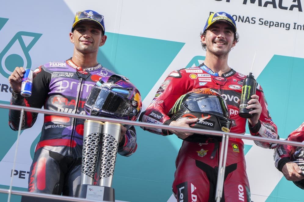 Gigi Dall'Igna Sebut Jorge Martin vs Pecco Bagnaia Sensasional, Berduel Seperti Juara Sejati Gigi Dall'Igna Sebut Jorge Martin vs Pecco Bagnaia Sensasional, Berduel Seperti Juara Sejati