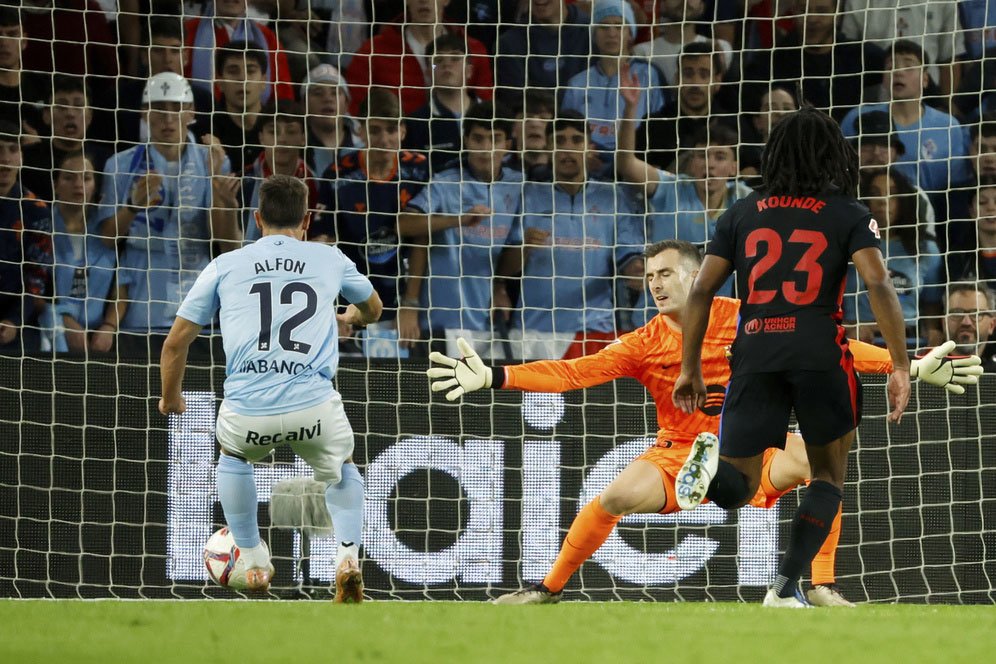 Rapor Pemain Barcelona di Markas Celta Vigo: Unggul 2-0, Kartu Merah, Berakhir 2-2