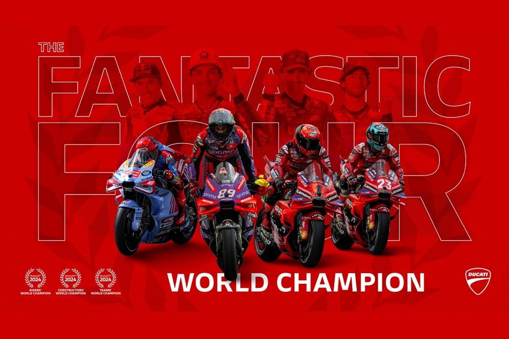 Ketika Maverick Vinales Gagalkan Misi 'Fantastic Four' Jadikan MotoGP 2024 Sempurna bagi Ducati Ketika Maverick Vinales Gagalkan Misi 'Fantastic Four' Jadikan MotoGP 2024 Sempurna bagi Ducati