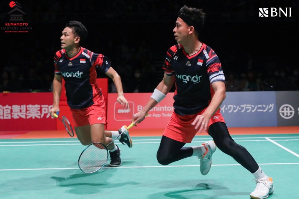Bekuk Wakil Tuan Rumah, Fajar/Rian Juara Kumamoto Masters Japan 2024 Bekuk Wakil Tuan Rumah, Fajar/Rian Juara Kumamoto Masters Japan 2024