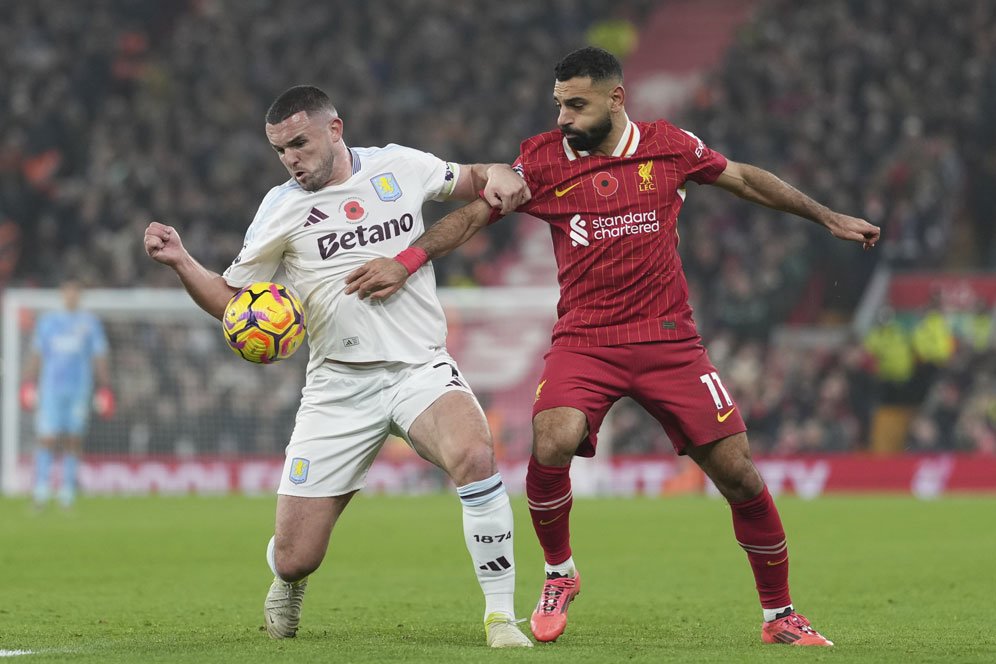 Bikin Gol & Assist di Laga Liverpool vs Aston Villa, Salah Samai Rekor Legenda MU Bikin Gol & Assist di Laga Liverpool vs Aston Villa, Salah Samai Rekor Legenda MU