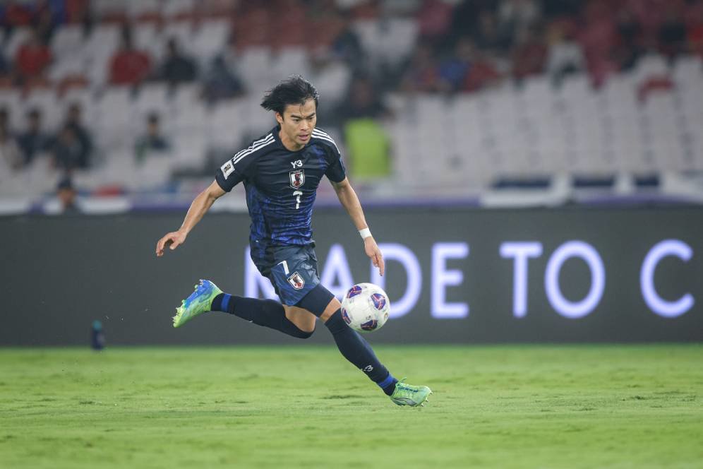 Kaoru Mitoma Tak Mau Puas Diri Meski Jepang Menang Telak 4-0 atas Indonesia Kaoru Mitoma Tak Mau Puas Diri Meski Jepang Menang Telak 4-0 atas Indonesia