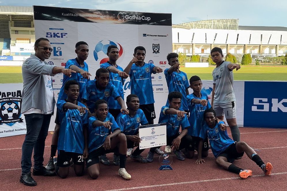 Lionel Messi dan Chicarito Tevez Masuk, Ini 18 Pemain Papua Football Academy untuk Gothia Cup 2025 Lionel Messi dan Chicarito Tevez Masuk, Ini 18 Pemain Papua Football Academy untuk Gothia Cup 2025