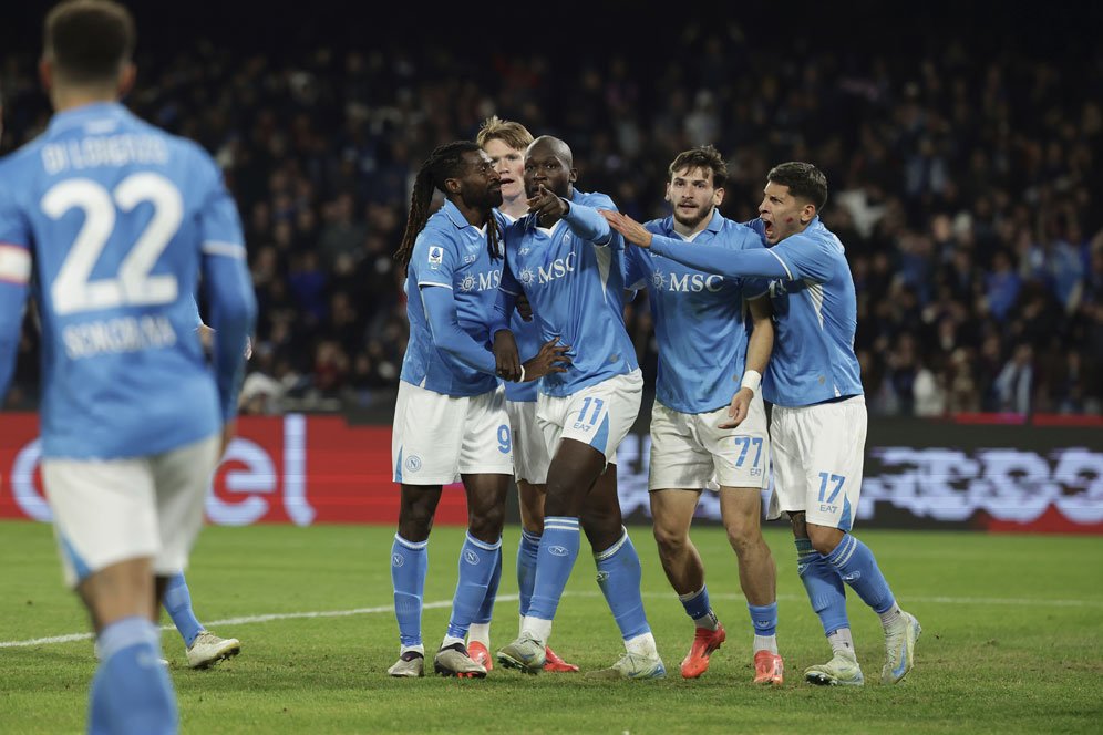 Hasil Napoli vs AS Roma: Skor 1-0