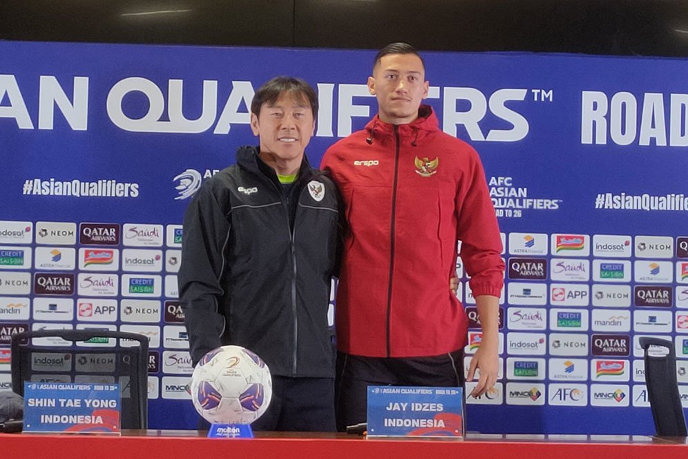 Ini Bukti Tak Ada Masalah Antara Jay Idzes dan Shin Tae-yong di Timnas Indonesia