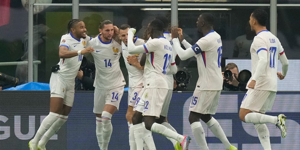 Hasil Italia vs Prancis: Skor 1-3