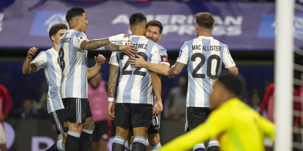 Hasil Argentina vs Peru: Skor 1-0