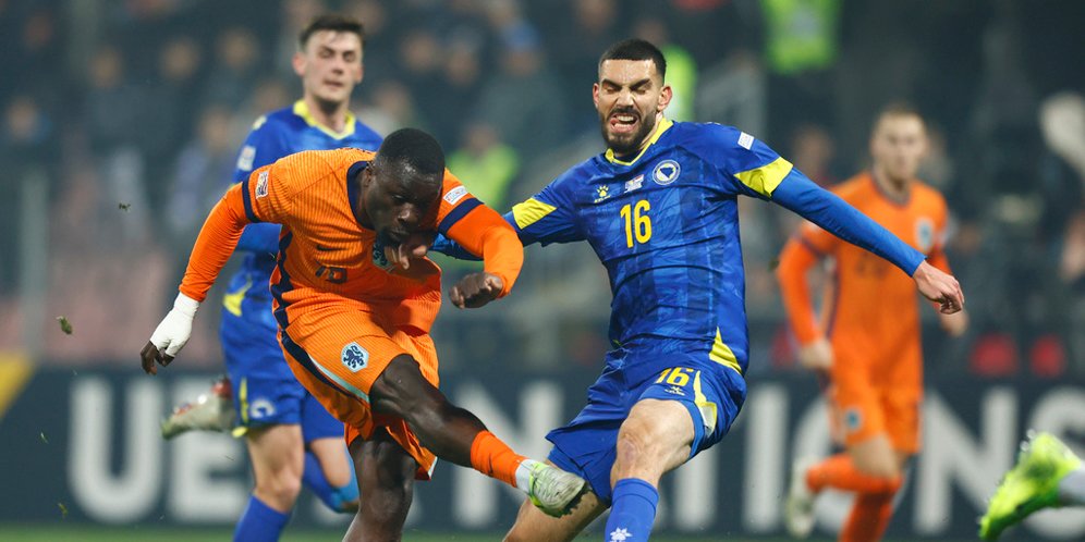 Hasil Bosnia-Herzegovina vs Belanda: Skor 1-1