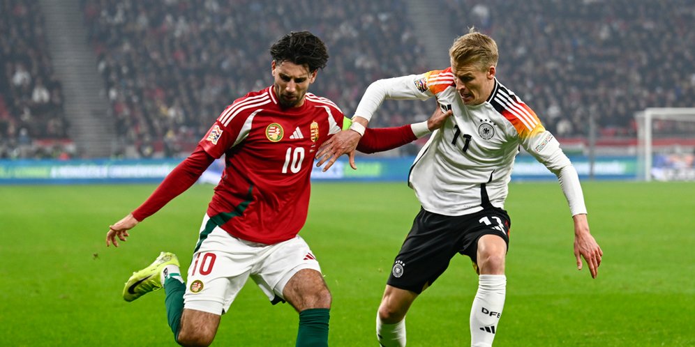Hasil Hungaria vs Jerman: Skor 1-1